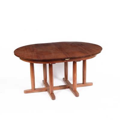 Lot 803 - Sandy Mackilligin (20th Century) A bespoke Cuban mahogany dining table