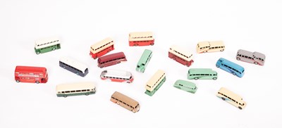 Lot 142 - A collection of Dinky Toys buses