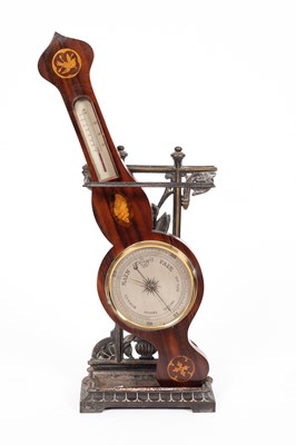 Lot 900 - An Aethetic Movement cast iron stand