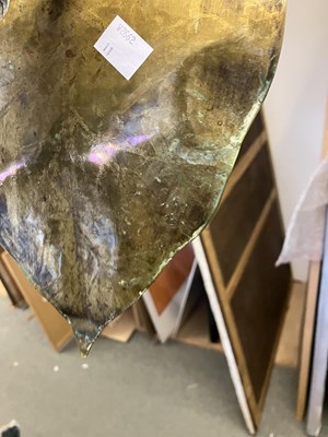 Lot 8 - A pair of Aesthetic movement brass wall sconces