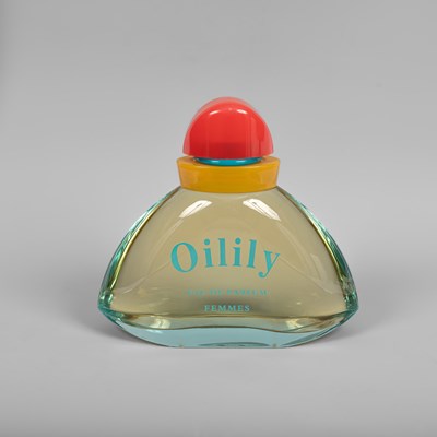 Lot 99 - A large Oilily shop display perfume bottle