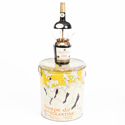 Lot 118 - A Courvoisier Cognac bottle cigarette dispenser