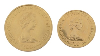 Lot 706 - A Bailiwick of Jersey fifty pound coin