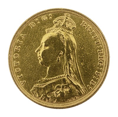 Lot 709 - A Victorian gold sovereign