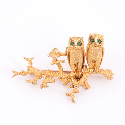 Lot 94 - A novelty 9ct gold brooch