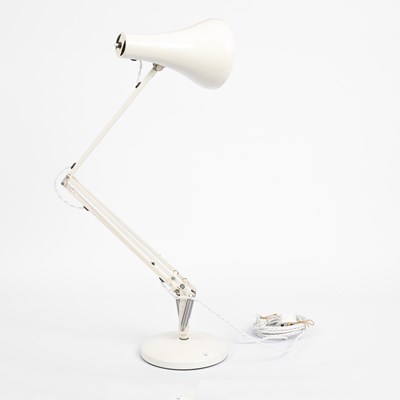 Lot 134 - Herbert Terry & Sons a white Anglepoise lamp