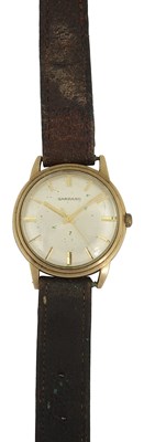 Lot 688 - A 9ct gold Garrard watch