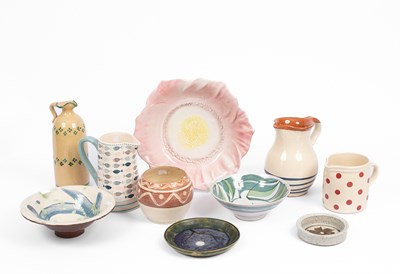 Lot 384 - Early 20th Century studio pottery