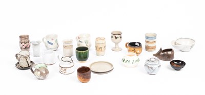 Lot 395 - Various studio pottery
