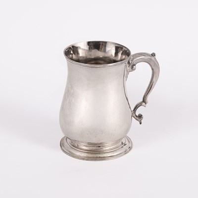 Lot 75 - A George II silver mug