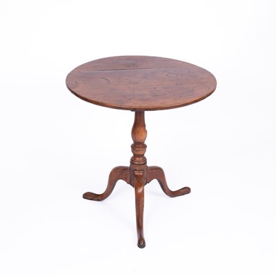 Lot 778 - A 19th Century fruitwood tripod table