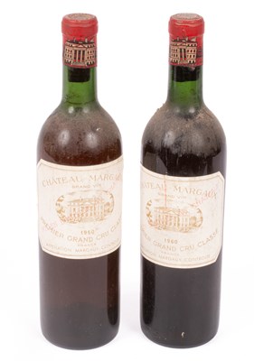 Lot 307 - Red Wine: Château Margaux 1960