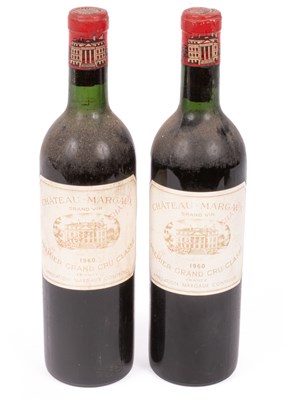 Lot 308 - Red Wine: Château Margaux 1960