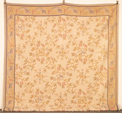 Lot 454 - An Aubusson style tapestry