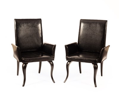 Lot 257 - A pair of Italian 1960s armchairs